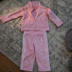 adidas Kids Pink Matching Set